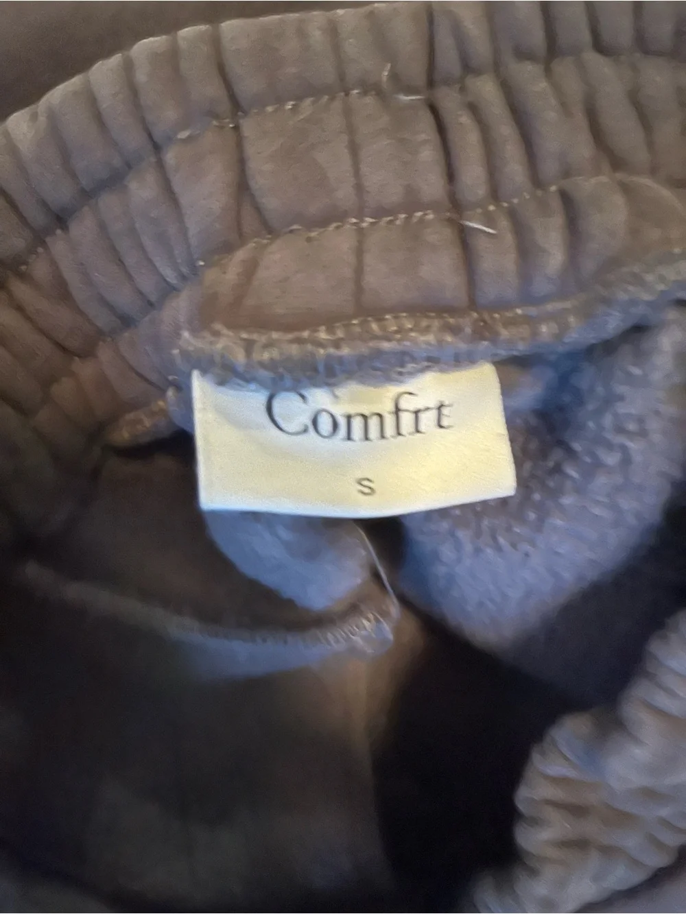 Comfrt sweatpants charcoal grey size small